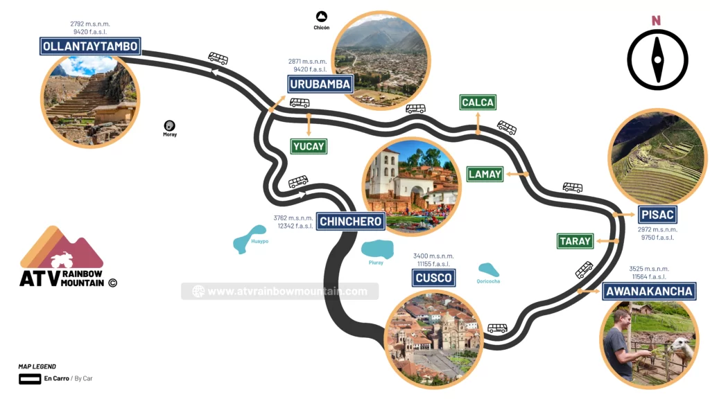 Raqchi Map
