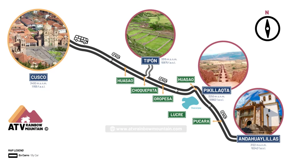 Raqchi Map