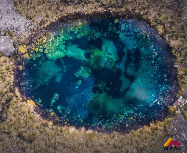 Q'omercocha: The Turquoise Lagoon