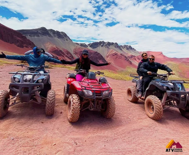Rainbow Mountain & Red Valley by ATV – Late Start (8 AM Departure)