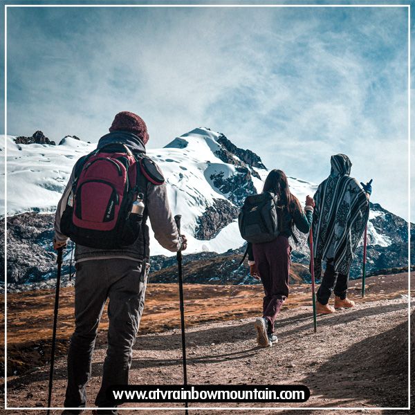 Ausangate 4D/3N Trek Map – Route between Glaciers and Vinicunca 🗺️❄️🌈