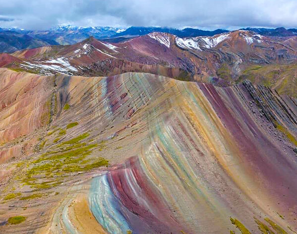 How to get to Palcoyo: Map of the Mountain of Colors