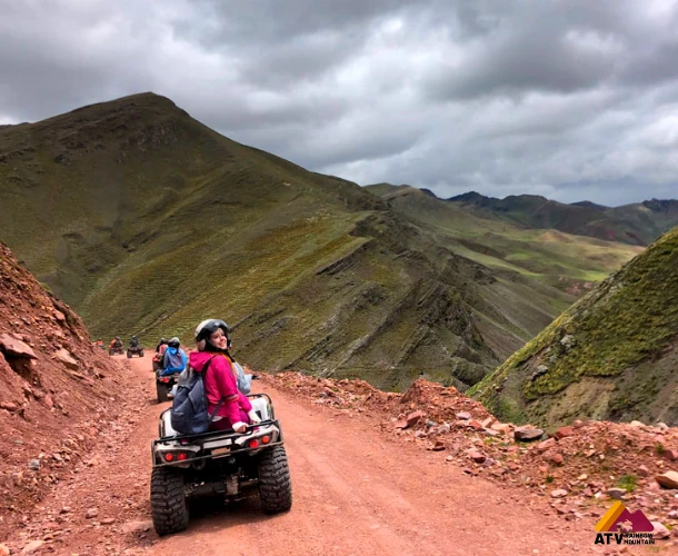 ATV Tour to Rainbow Mountain – Short Route without Hiking