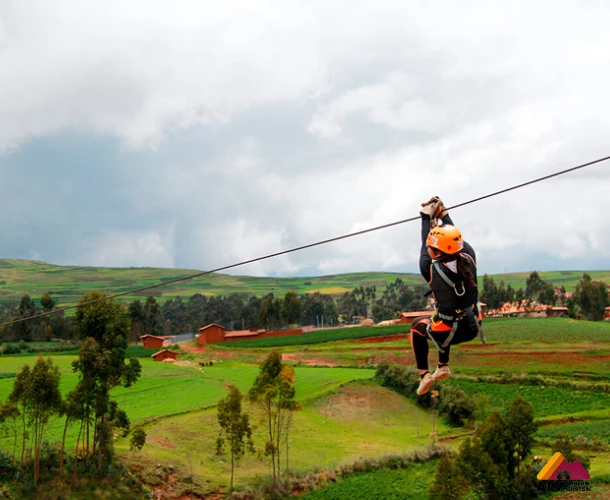 Aerial Adventure Over the Valley Fields
