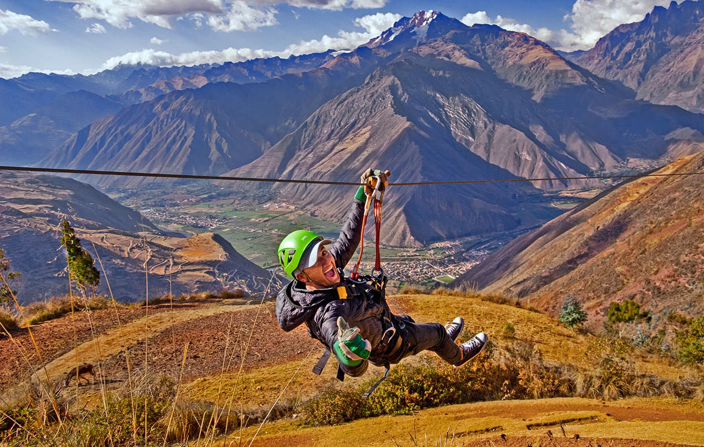 Zipline and Suspension Bridge – Adventure in the Sacred Valley