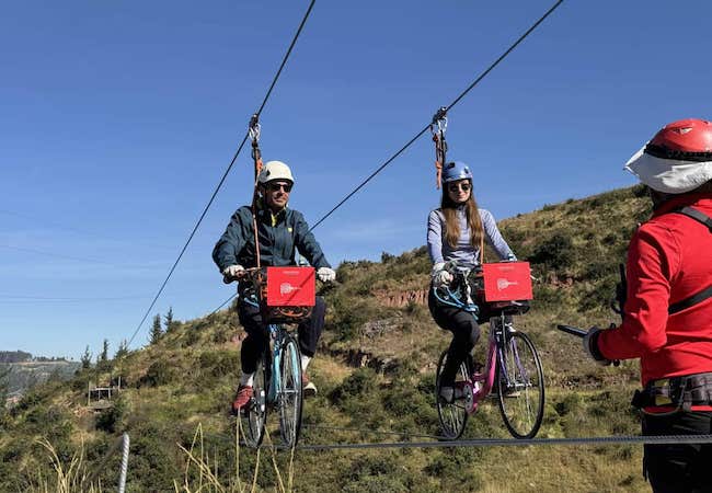 Skybike, Via Ferrata, and Rappelling in the Sacred Valley – Cusco